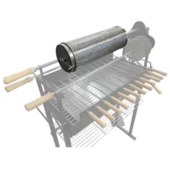 Spit Rotisserie Tumbler Basket | Flaming Coals 9 Spit Rotisserie Tumbler Basket | Flaming Coals -AU BBQ Supplies Sales 2024 SPJ 15 3