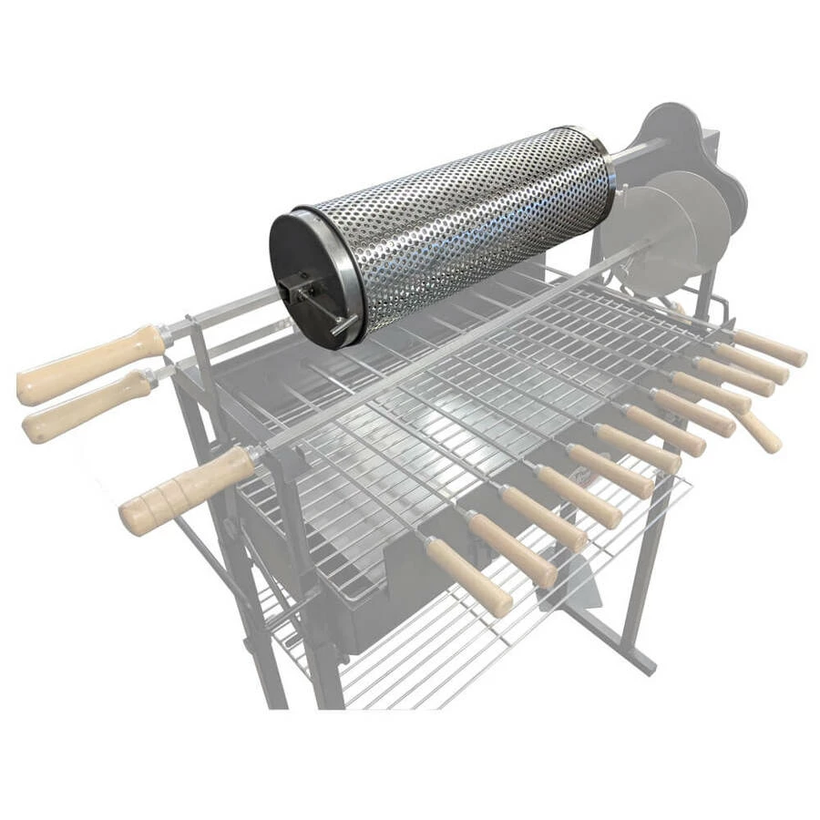 Spit Rotisserie Tumbler Basket | Flaming Coals 4 Spit Rotisserie Tumbler Basket | Flaming Coals - Image 4