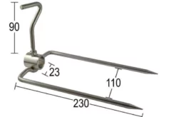 Starter Spit Roast Pack - 22mm Round | Flaming Coals -AU BBQ Supplies Sales 2024 SRPS 4