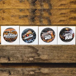BBQ Stickers Combo Pack | Flaming Coals -AU BBQ Supplies Sales 2024 STICKERS COMBO 3