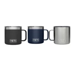 Yeti 14oz Rambler Mug Black/Stainless Steel