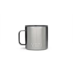 Yeti 14oz Rambler Mug Black/Stainless Steel -AU BBQ Supplies Sales 2024 YETI MUG14 4