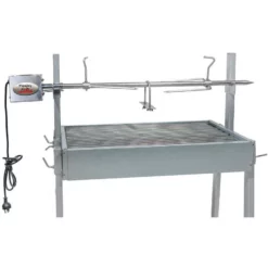 Extendable Large Charcoal BBQ Spit Rotisserie - Flaming Coals -AU BBQ Supplies Sales 2024 sp007 2