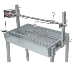 Extendable Large Charcoal BBQ Spit Rotisserie - Flaming Coals -AU BBQ Supplies Sales 2024 sp007 4